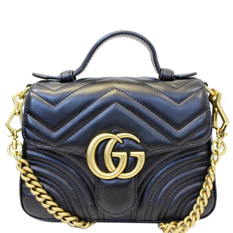 gucci marmont mini handbag|gucci marmont bag small size.